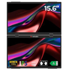 Dual monitor portabil Esentials Verbatim 15.6 FHD Dual Full HD Screens (1920  1080 each), IPS, 16:9