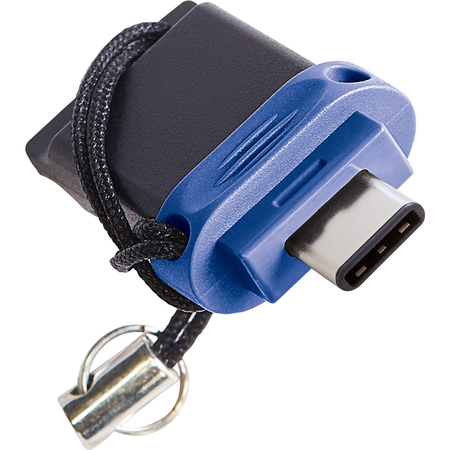 Memorie USB VERBATIM 49967, 64GB, USB 3.2 Type C, albastru
