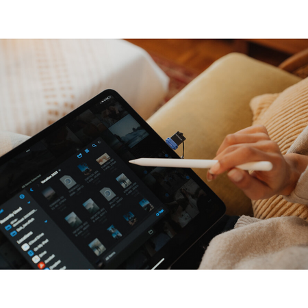 Memorie USB VERBATIM 49967, 64GB, USB 3.2 Type C, albastru