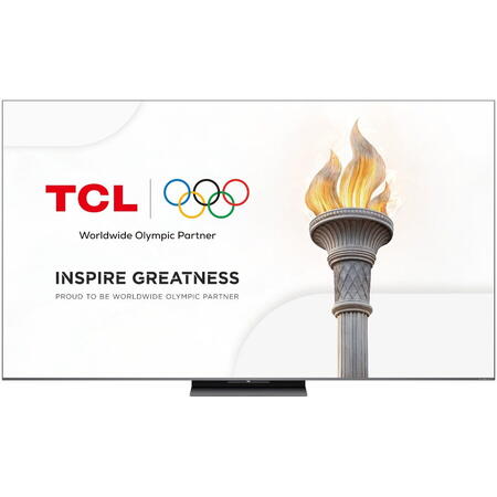 Televizor Mini LED TCL 75Q8C, 189 cm, Google TV, Ultra HD 4K, 100 Hz, Clasa D