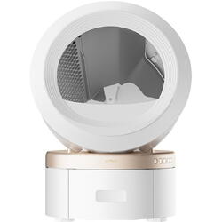 Litiera pentru pisici Mova LR10 Prime, 6L, Auto-curatare, Alb