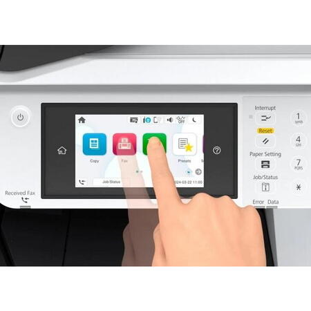 Multifunctionala Epson WorkForce Pro EM-C7100DWF, InkJet, Color, Format A3+, Duplex, Retea, Wi-Fi, Fax