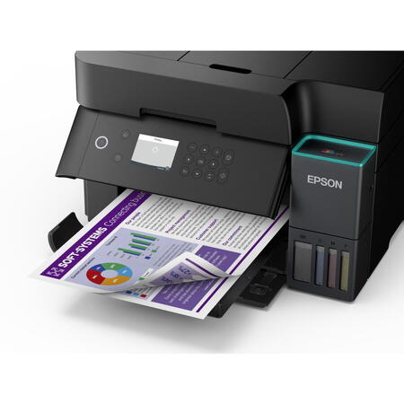 Multifunctionala Epson EcoTank L6370, InkJet CISS, Color, Format A4, Duplex, Retea, Wi-Fi