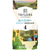 Cafea macinata Rich Italian Decofeinizata, Taylors of Harrogate, 100% Arabica, 200 g
