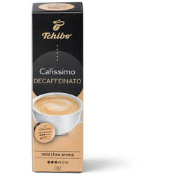 Tchibo Capsule CAFISSIMO Caffe Crema Decaffeinated, cafea capsule, decofeinizata, 100% arabica, 10 buc