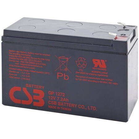 Acumulator UPS CSB GP1272F2, 12V, 7.2Ah